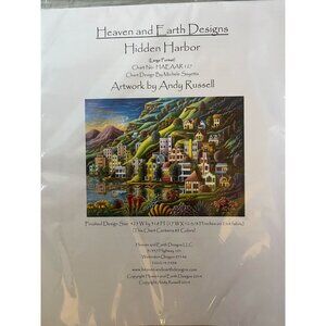 Heaven & Earth Designs Cross Stitch Chart‎ Hidden Harbor HAED NIP